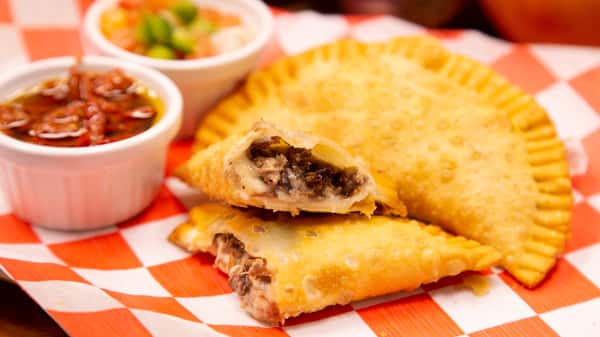 Dried Meat and Cheese Empanada