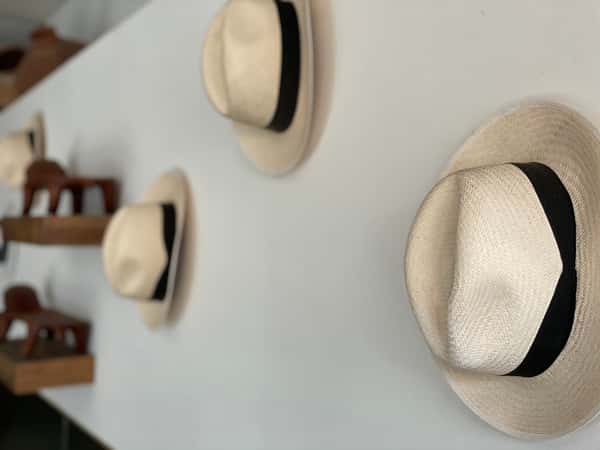 hats on wall