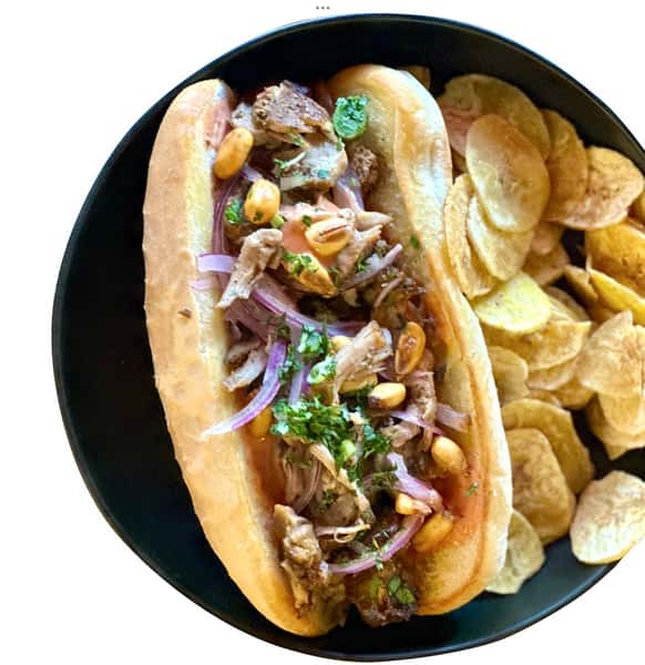 Sandwich de pernil