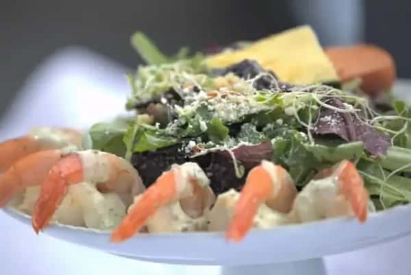Salad, Garlic Shrimp