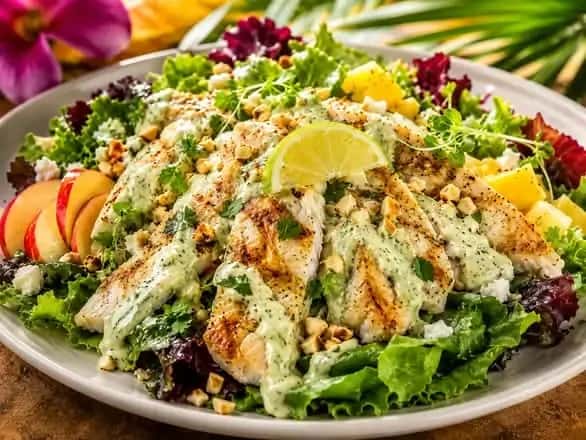 Market Grilled Fish Salad