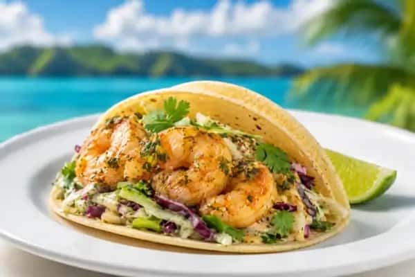 Garlic Shrimp Tacos (3)