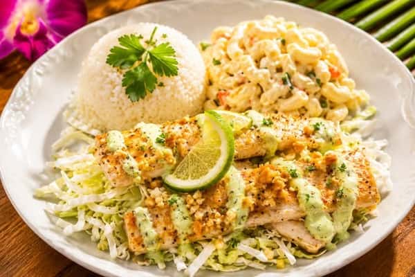 Market Grilled Fish Plate