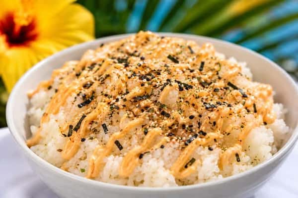Hurricane Rice w/ Spicy Mayo and Furikake