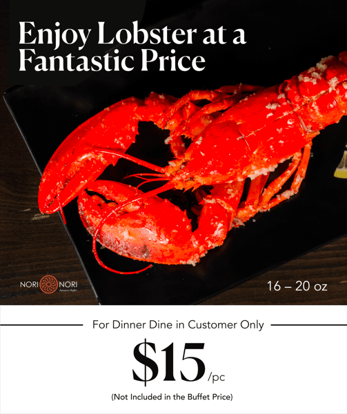 Enjoy lobster at a Fantastic Price 