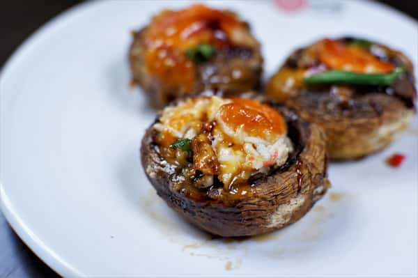 Seafood Stuffed Mushrooms