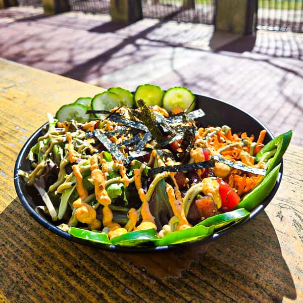 Ahi Tuna Poke Quinoa Bowl