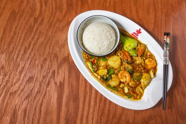 Yellow Curry Seafood
