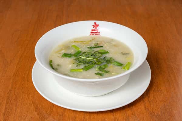 Ginger rice soup