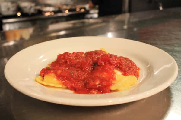 Kids Ravioli with Tomato Sauce