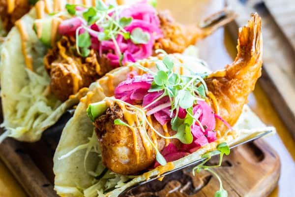 shrimp tacos
