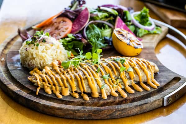 plate of mexican food