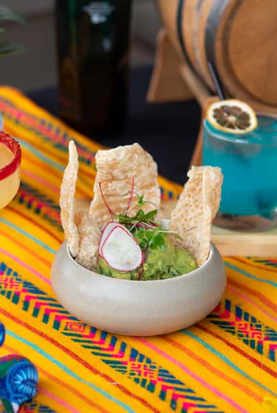 Guacamole con Chicharron
