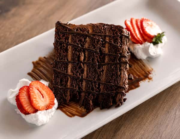 Pastel de Chocolate semi sweet.