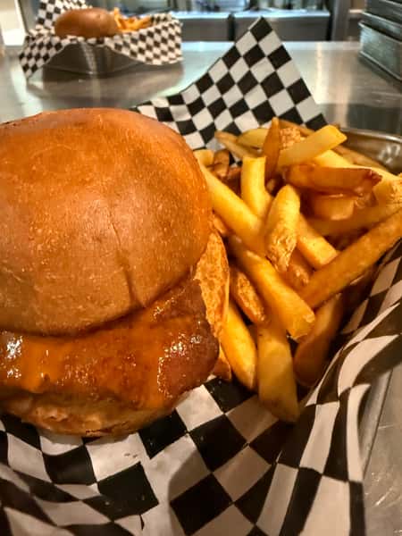 Chicken Sandwich Basket with Fries