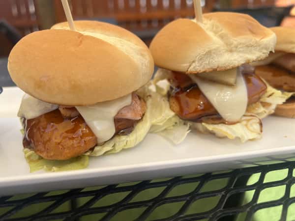 Malibu Chicken Sliders