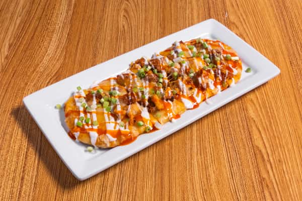 Buffalo Chicken Flat Bread