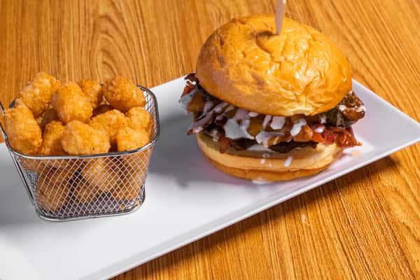 Jalapeno Bacon Ranch Burger