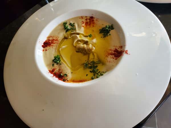Spicy Hummus: (Optional: add bread)