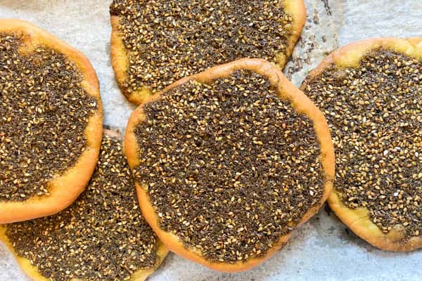 Fatayer - Cheese & Zaatar