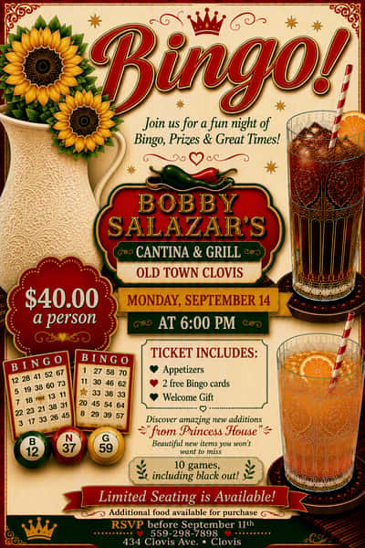Princess House Bingo Night Ticket ($40)