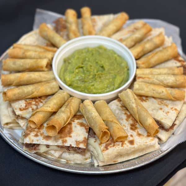Mini Party Tray – Taquitos, Burritos & Quesadillas