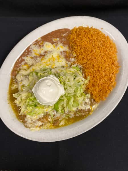 Enchiladas Verdes