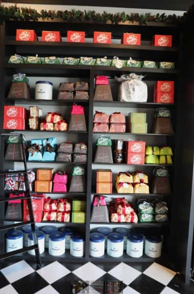 dry pantry storage with stocked shelves