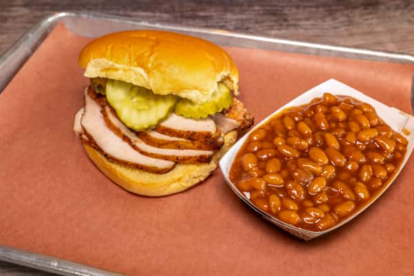 Smoked Chicken Sandwich Combo