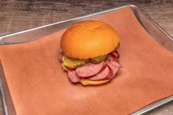 Smoked Sausage Sandwich