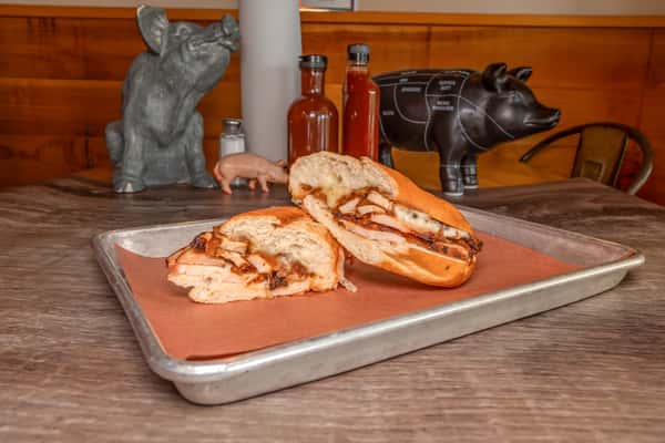 CHICKEN "PHILLY" SANDWICH
