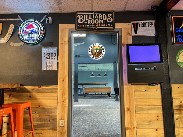Pool Hall Entrance From East End Alehouse