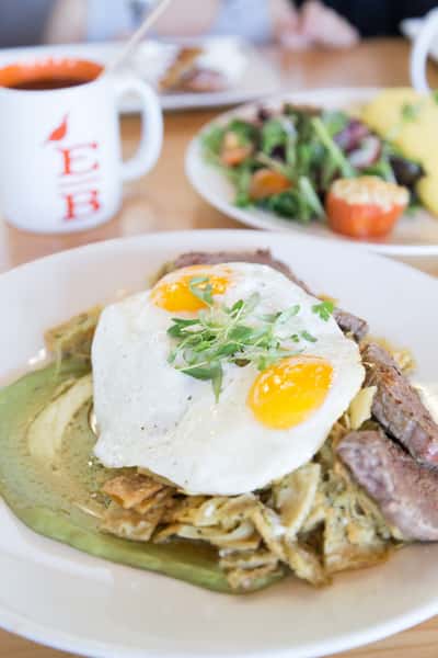 breakfast plate