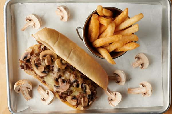Philly Cheesesteak Plate