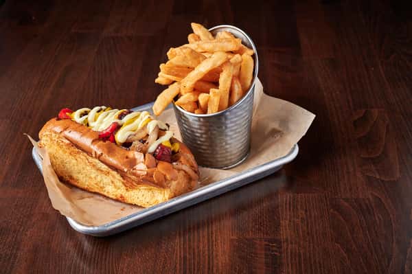 Wings Dog w/ Fries