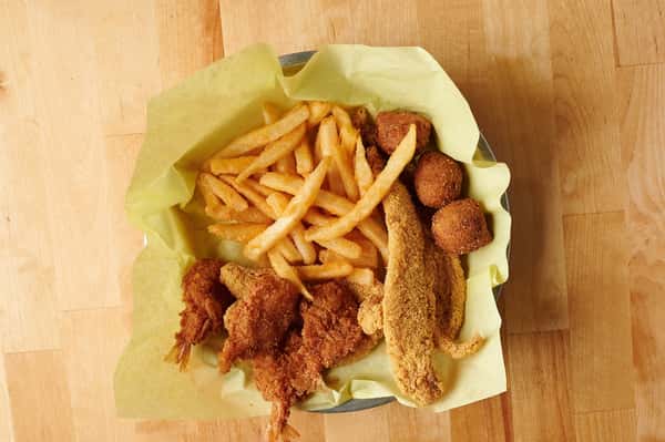 Fish and Shrimp Platter