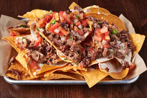 Loaded Brisket Nachos