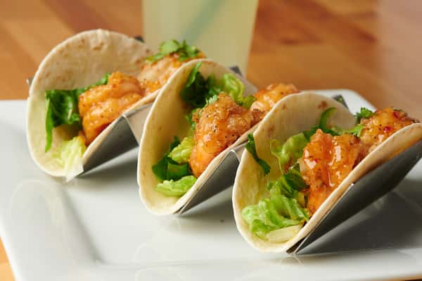 Firecracker Shrimp Taco