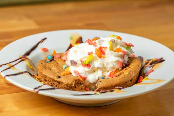 Skillet Cookie and Ice Cream