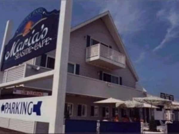 Outside of Maria's Seaside Cafe