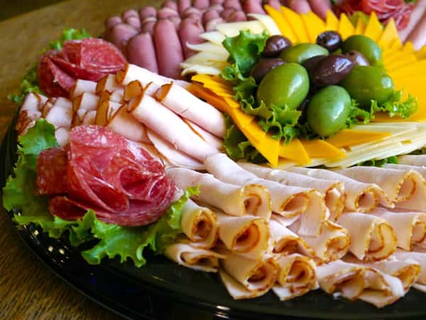 Meat and Cheese Platter #1 - Serves 15