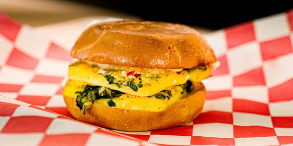 Spinach, Egg & Cheese