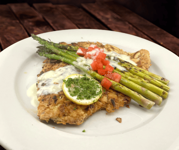 trout almondine