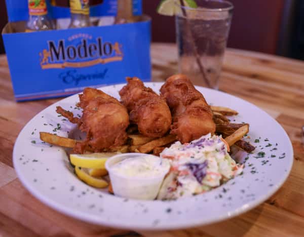Hand-Battered Cod