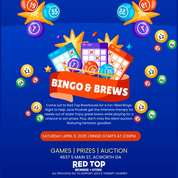 Charity Event - Jace - Bingo