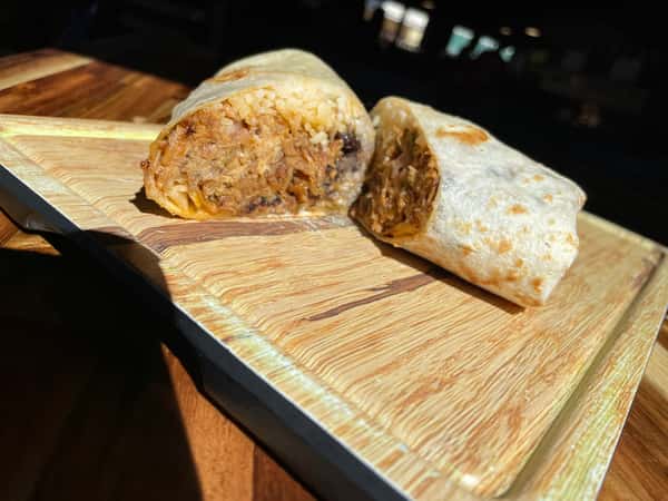 The Big Barbacoa Burrito