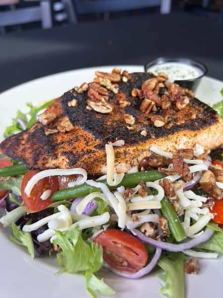 Blackened Salmon Salad