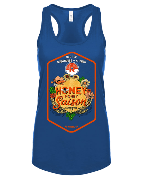 Honey Honey Tank Top - Blue