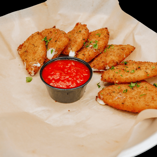 Deep Fried Cheese Wedges