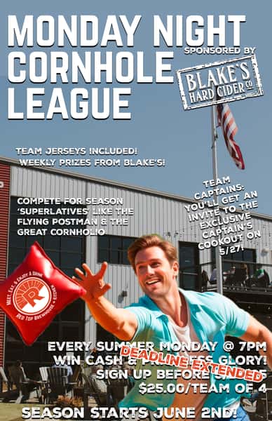 Cornhole League Poster V3
